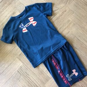 Under Armour All American Shirt & Shorts